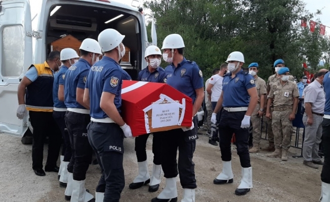 Şehit polis Osman Gül Andırın’da toprağa verildi