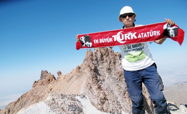 ’Süper Dede’ 74 yaşında 90 kez zirve yaptı