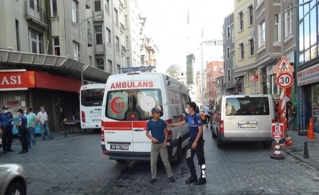 Taksim’de tiner kullanan iki kardeş birbirini yaktı: 1 ağır yaralı