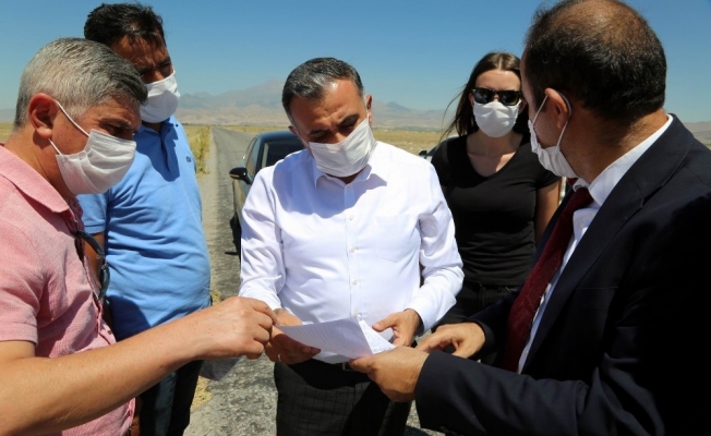 Tarım ve hayvancılık tesisi için yerinde inceleme yapıldı