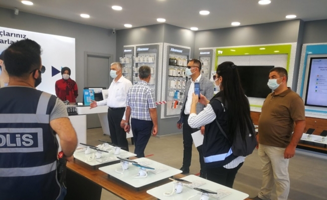 Tatvan’da korona virüs denetimi