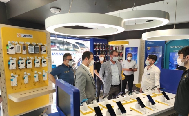 Tatvan’da korona virüs tedbirleri denetimi