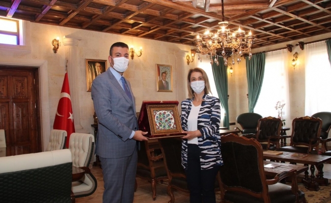 Vali Becel, Ürgüp Belediyesini ziyaret etti