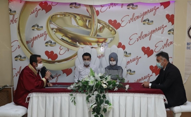 Vali Çağatay, nikah törenine katıldı