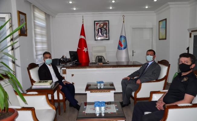 Vali Çağatay’dan Kaymakam Erdemir’e ziyaret