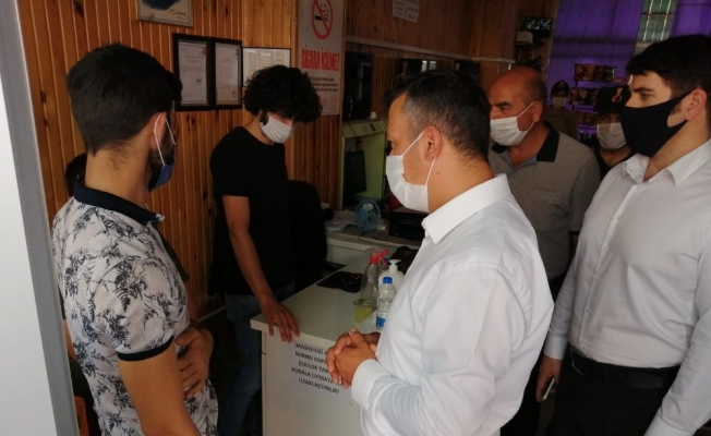 Yeşilhisar’da korona virüs denetimi yapıldı