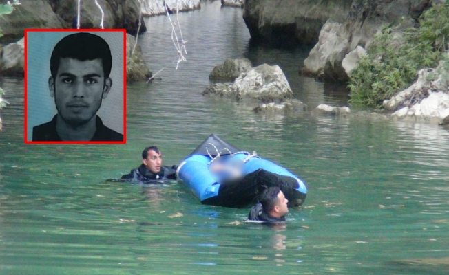 Yüzmek için kanyona giren genç hayatını kaybetti