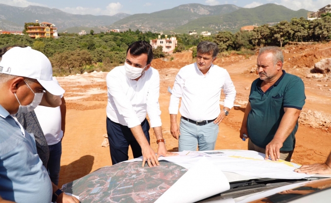 Antalya- Alanya otoban projesi yerinde incelendi