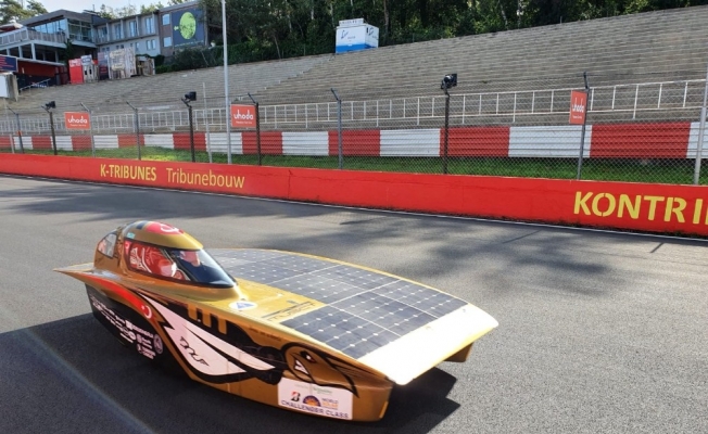 Araba yarışları dünyasında bir ödül de İTÜ Güneş Aracına