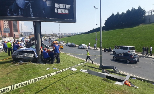 Bakırköy’de feci kaza kaza: 1 ölü