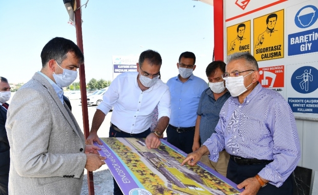 Başkan Büyükkılıç, Kayseri Etnospor ve Okçuluk Merkezi’nin inşaat çalışmalarını denetledi