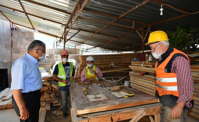 Başkan Büyükkılıç’tan ’Restorasyon’ kararlılığı