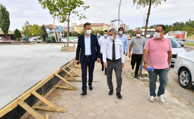 Başkan Çınar, Yeşiltepe’de çalışmaları inceledi