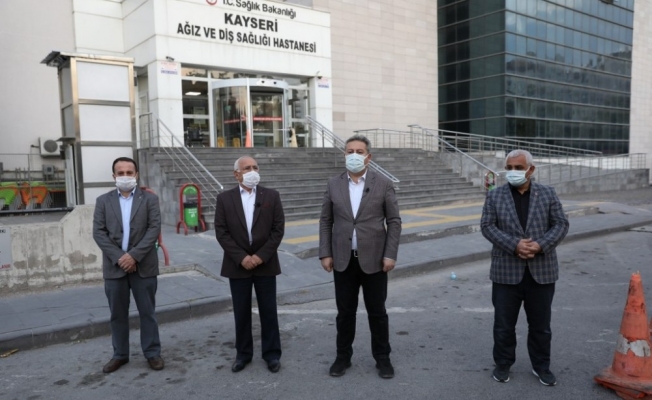 Başkan Palancıoğlu ekibi ile Hürriyet ve Yeniköy Mahallelerinde