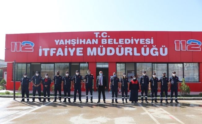 Başkan Türkyılmaz itfaiye ekibini unutmadı