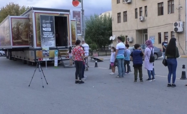 "Çanakkale Savaşları Mobil Müzesi" Iğdırlılarla buluştu