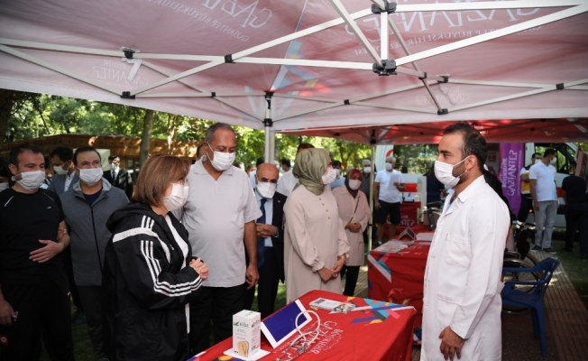 Gaziantep’te obeziteye yönelik muayene ve spor etkinliği