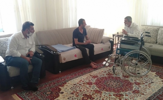 İYİ Partili Yücel tekerlekli sandalye talebine duyarsız kalmadı