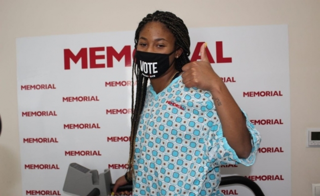 Kayseri Basket’in yeni transferi Tyasha Pearl Desiree sağlık kontrolünden geçti