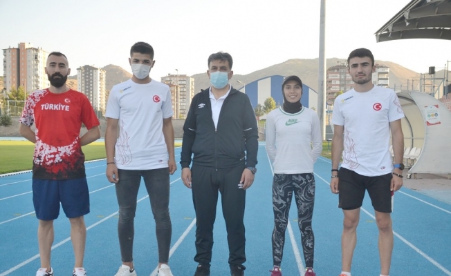 Kayserili atletler başarıya doymuyor