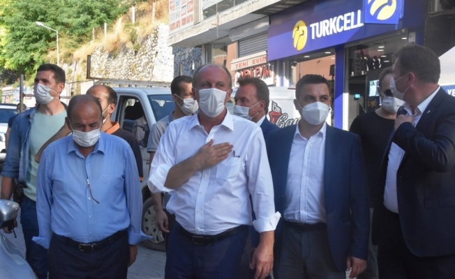 Muharrem İnce Bitlis’te esnafı ziyaret etti