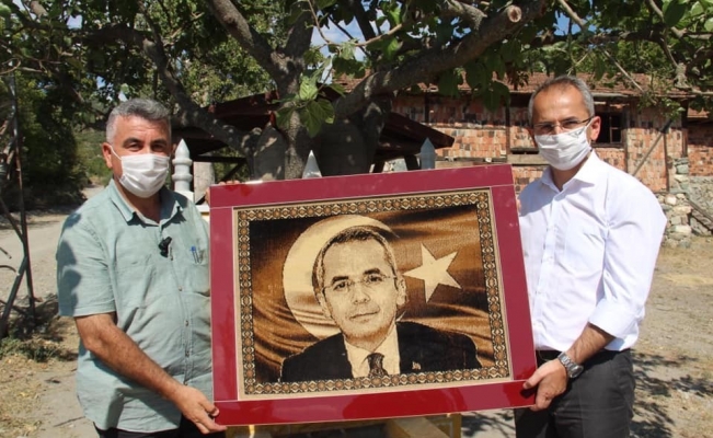 Muhtar Söylemiş’ten Kaymakam Pişkin’e teşekkür