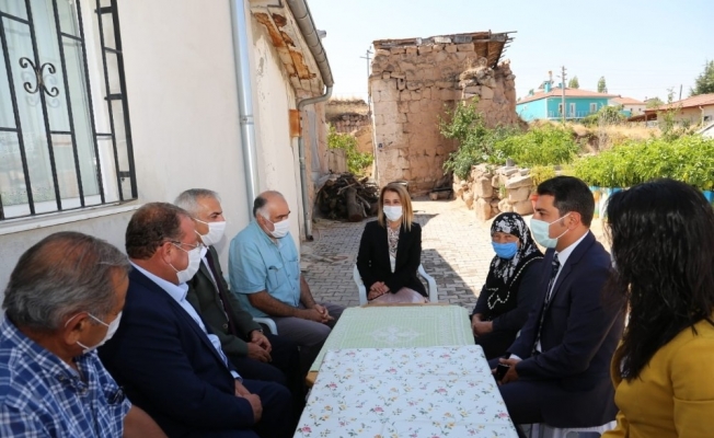 Nevşehir Valisi Becel, Özkonak’ta şehit ailesini ziyaret etti