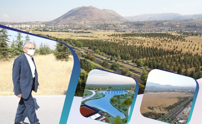 Recep Tayyip Erdoğan Millet Bahçesi’nde çalışmalar başladı