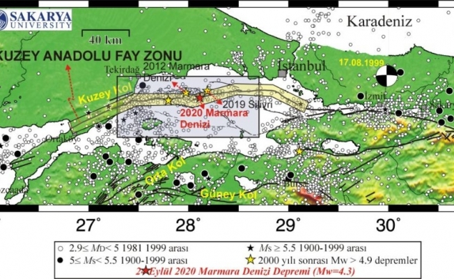 Sakarya Üniversitesi uzmanları: “Marmara Denizi’ndeki deprem Silivri depreminin artçısı olabilir”