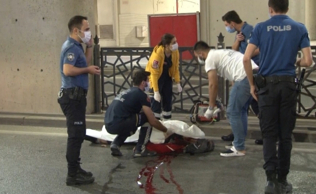 Taksim’de motosiklet kazasında 1 kişi hayatını kaybetti