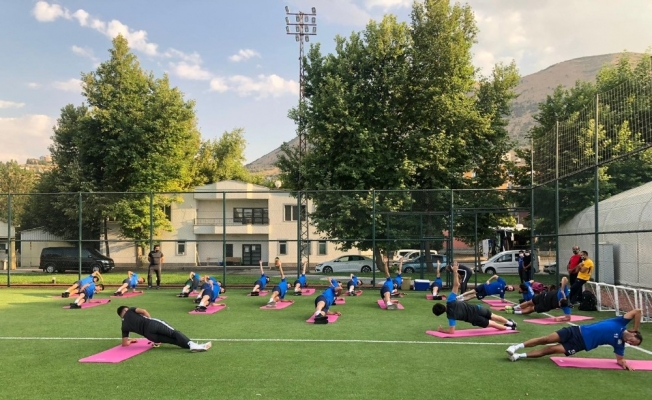Talasgücü sezonun ilk idmanını yaptı