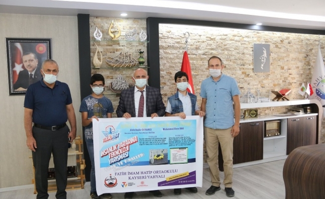 Yahyalılı öğrencilerde ’Teknofest’ heyecanı