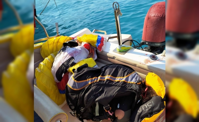 Yamaç Paraşütü ile denize düşen Alman turist hayatını kaybetti