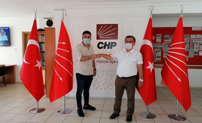 Yılmaz'dan, Alanya CHP'nin fiziki değişimine destek