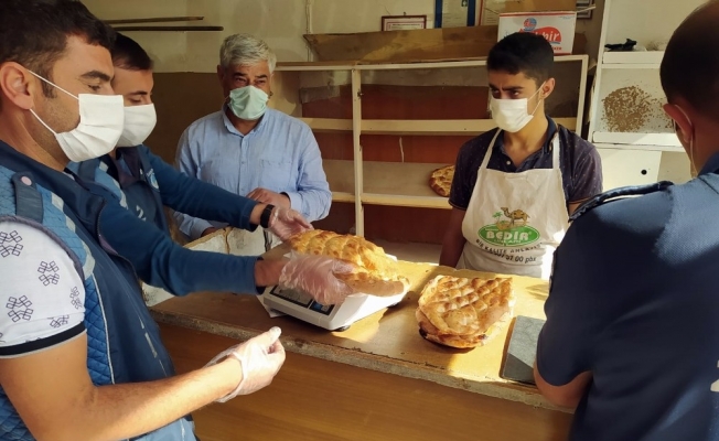 Zabıta ekiplerinden fırın denetimi