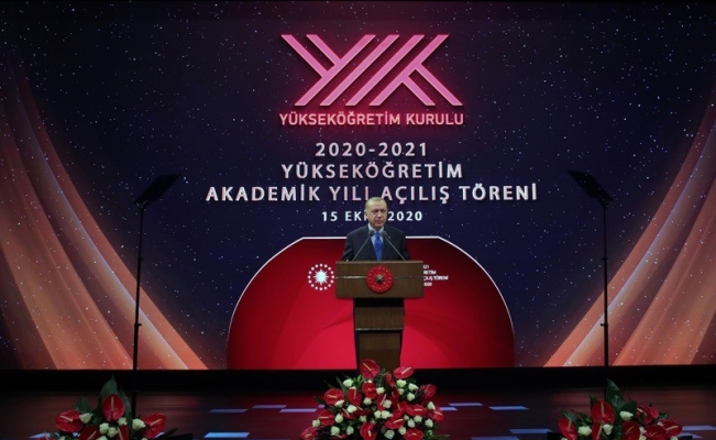 AİÇÜ Rektörü Prof. Dr. Karabulut, 2020-2021 YÖK Akademik Yılı Açılış törenine katıldı