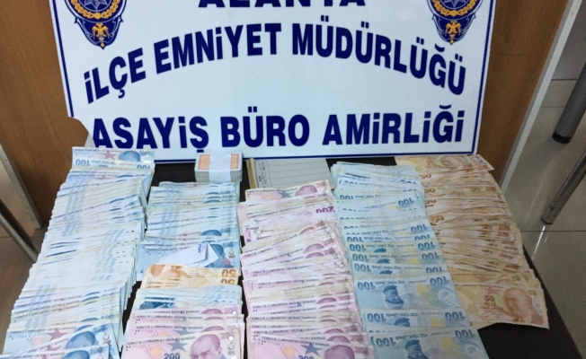 Alanya'da kumar baskını: 6 gözaltı