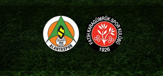Alanyaspor - Karagümrük maçı bugün