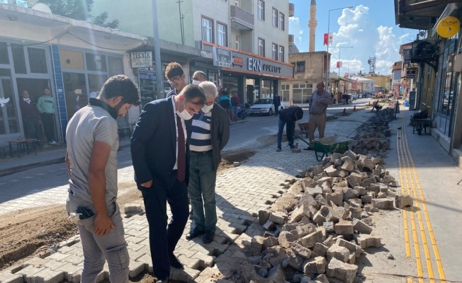 Başkan Çoban doğalgaz çalışmalarını inceledi