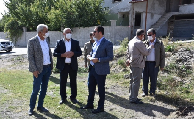 Başkan Geylani, Karşıyaka Mahallesi’nde incelemelerde bulundu