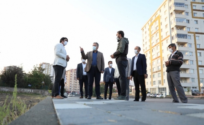 Başkan Palancıoğlu sahada tespit çalışmalarına devam ediyor