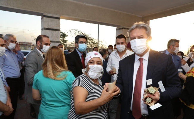 Başkan Palancıoğlu’ndan filyasyon ekiplerine moral ziyareti