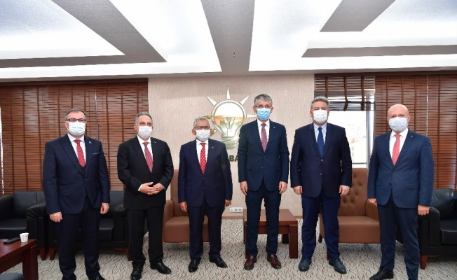 Başkanlardan Çopuroğlu’na ‘Hayırlı Olsun’ ziyareti