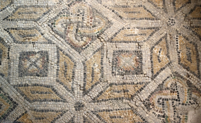 Belediye başkanlık binası olarak kullanılıyordu Roma dönemine ait dev mozaik bulundu