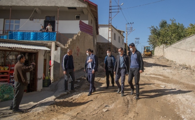 Bitlis Belediyesinin yol çalışmaları