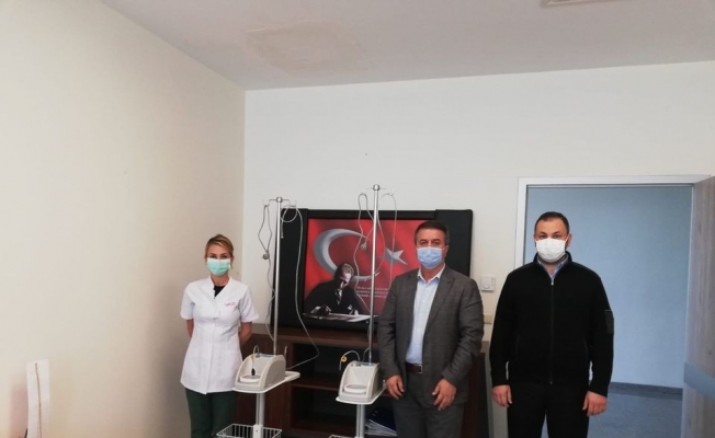 Boyabat TSO’dan pandemi hastanesine cihaz bağışı