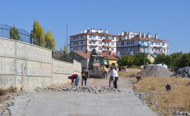 Bünyan Belediyesi ekipleri Cumhuriyet Mahallesi’nde