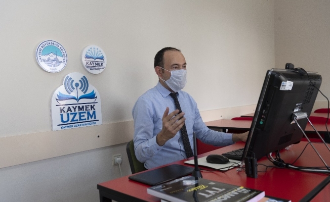 Büyükşehir, sanat ve mesleki eğitimde de ’online’