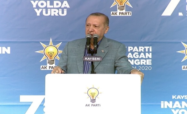 Cumhurbaşkanı Erdoğan, “Azeri kardeşlerimiz işgal altındaki topraklara doğru yürüyorlar