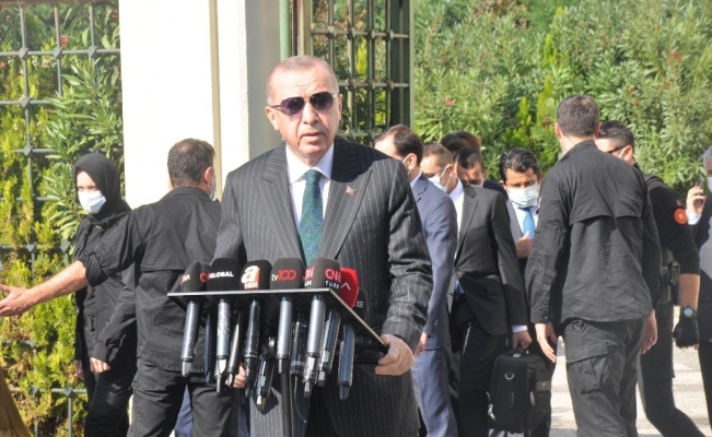 Cumhurbaşkanı Recep Tayyip Erdoğan; "S-400 testi yapıldı doğrudur, halen yapılıyor. Amerika’nın bu yaklaşımı kesinlikle bizi bağlamaz"